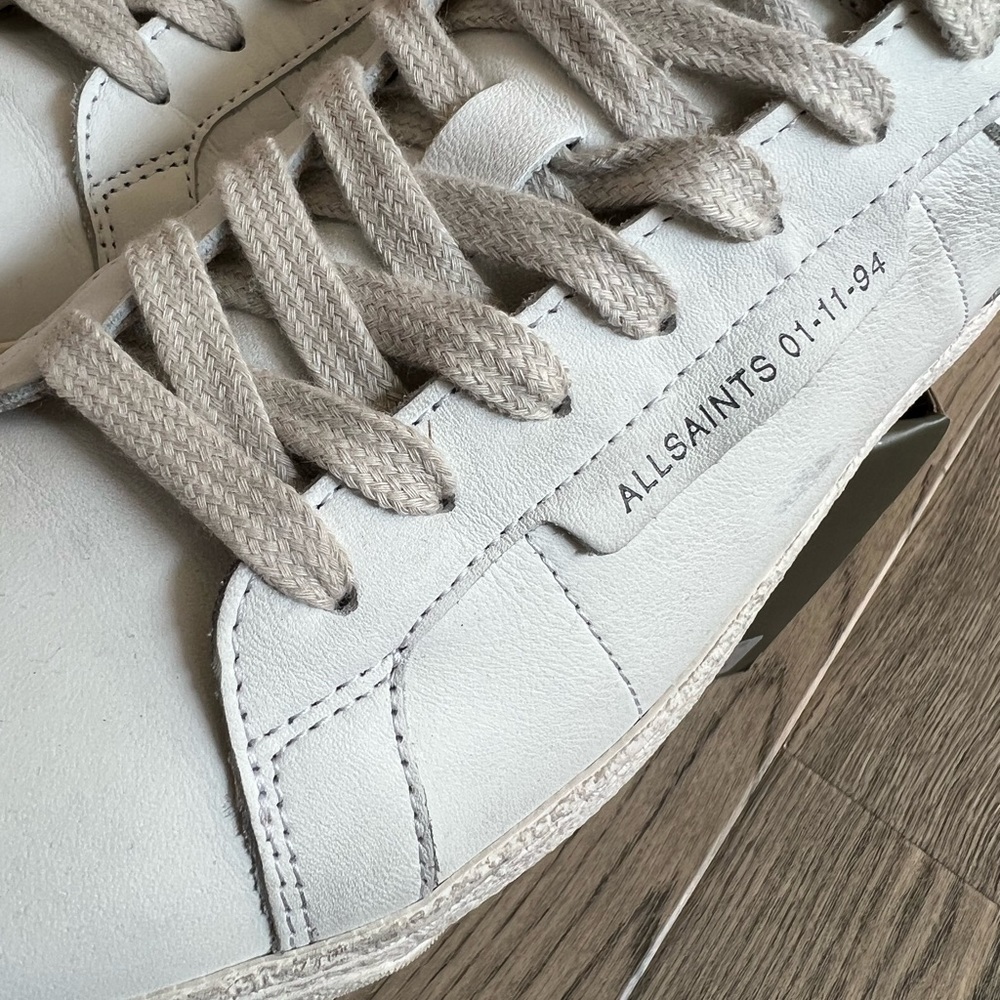 All saints sheer leopard sneaker, distressed - Picture 7 of 14
